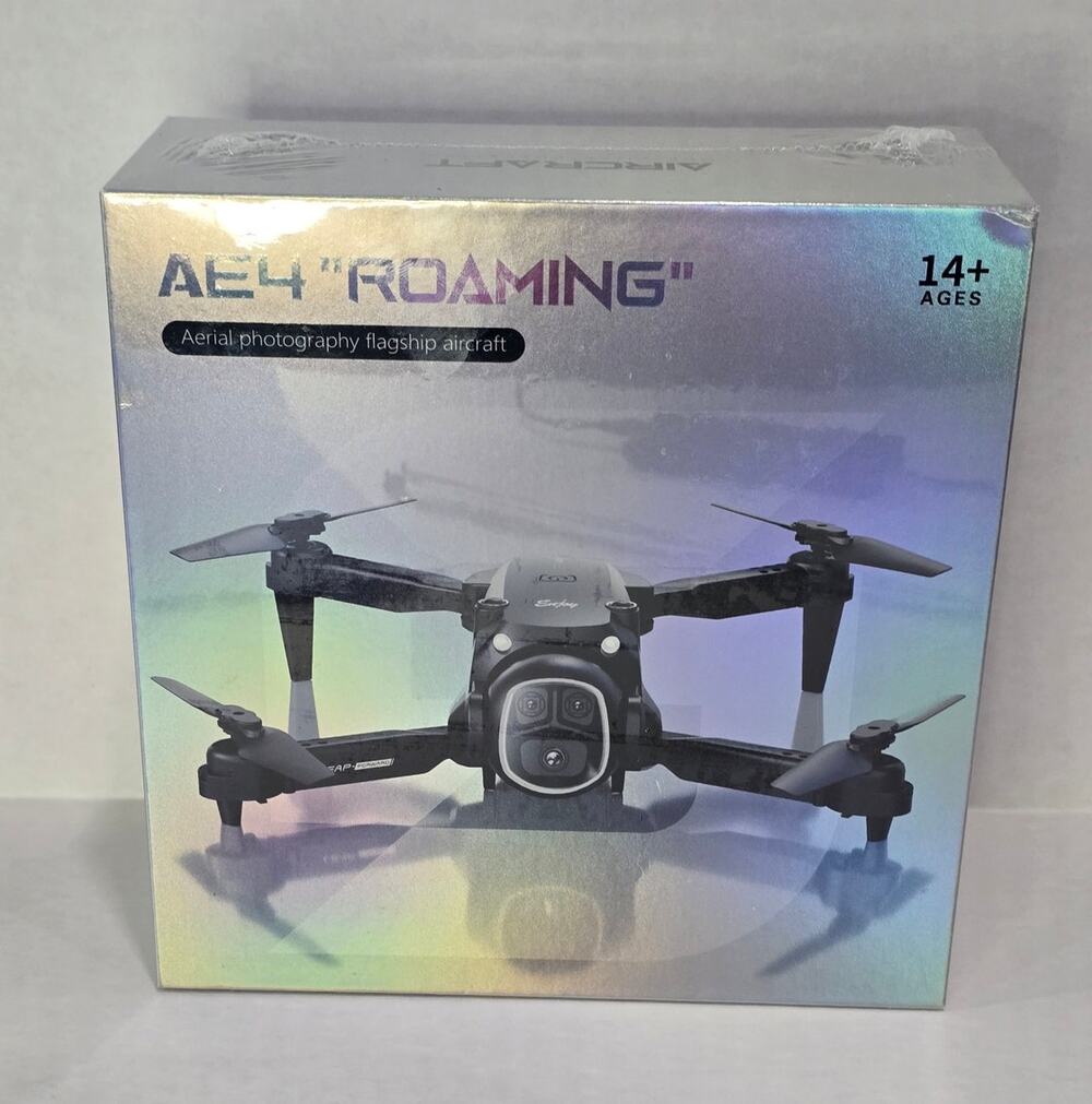 AE4 "Roaming" Foldable Camera Drone – Brand New Factory Sealed